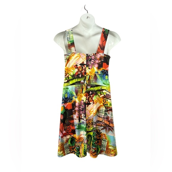 MY LADY, Vibrant Abstract Stretch Summer Dress, XL, Multicolor βοΈ - Picture 7 of 9
